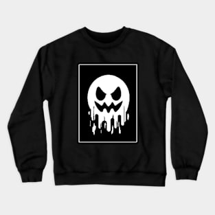 Pixel ghost melting Crewneck Sweatshirt